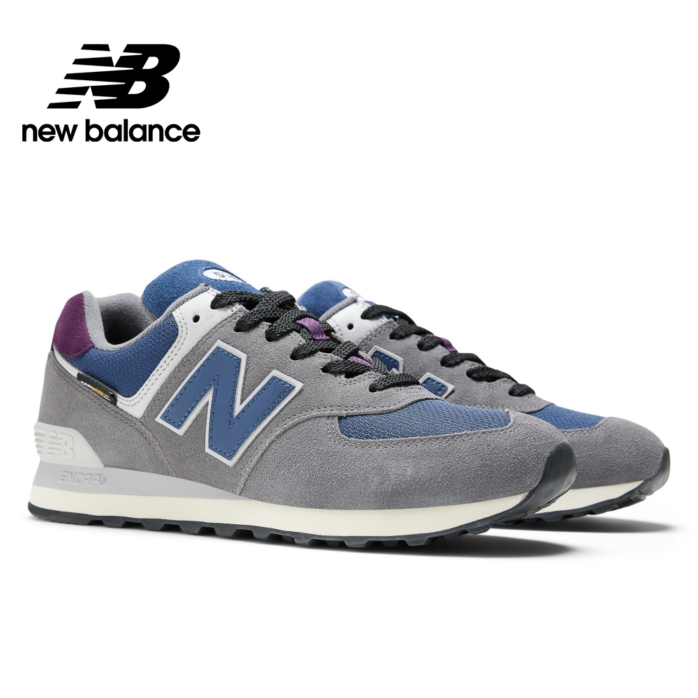 New Balance】 NB 復古運動鞋_中性_深灰藍_U574KGN-D楦574 | 蝦皮購物