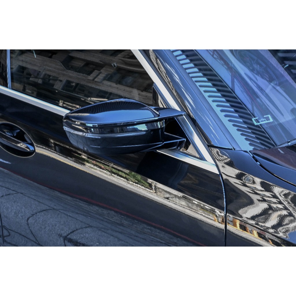 BMW 3系G20/G21 M5款碳纖維牛角後視鏡蓋 H-005A main image 0