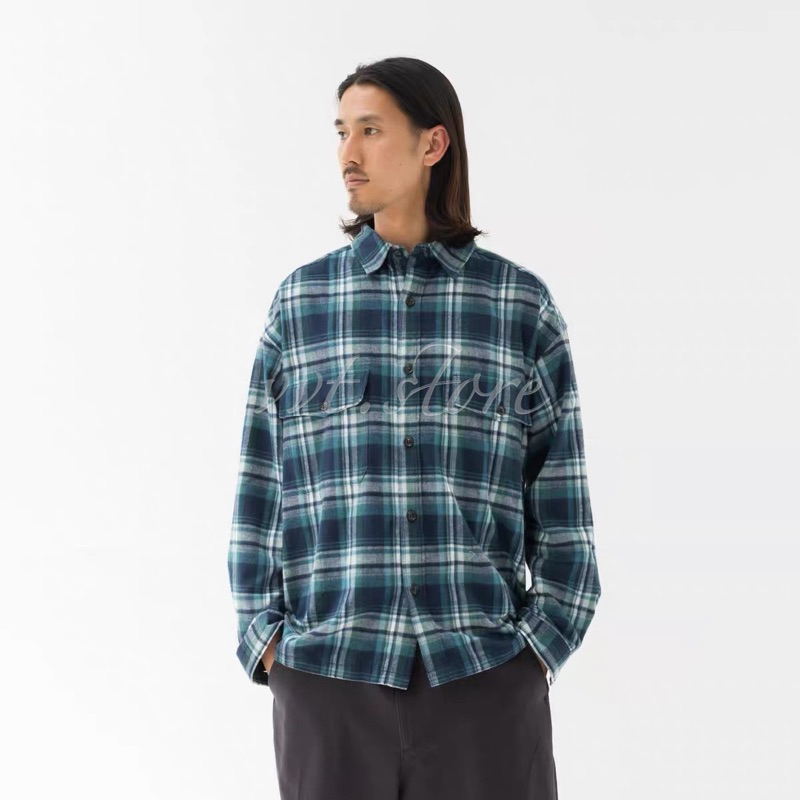 DESCENDANT 23AW VANNING PLAID LS SHIRT 格紋長袖襯衫| 蝦皮購物 