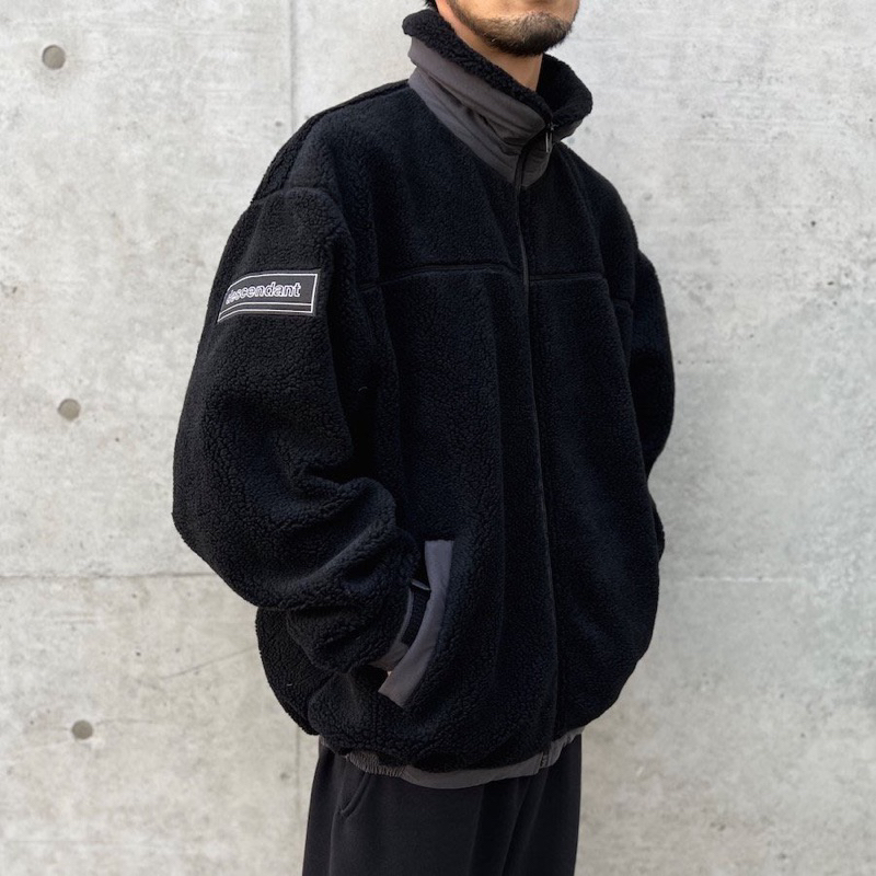 DESCENDANT 22AW MANCHOT FLEECE JACKET 西山著連帽外套搖粒絨dcdt