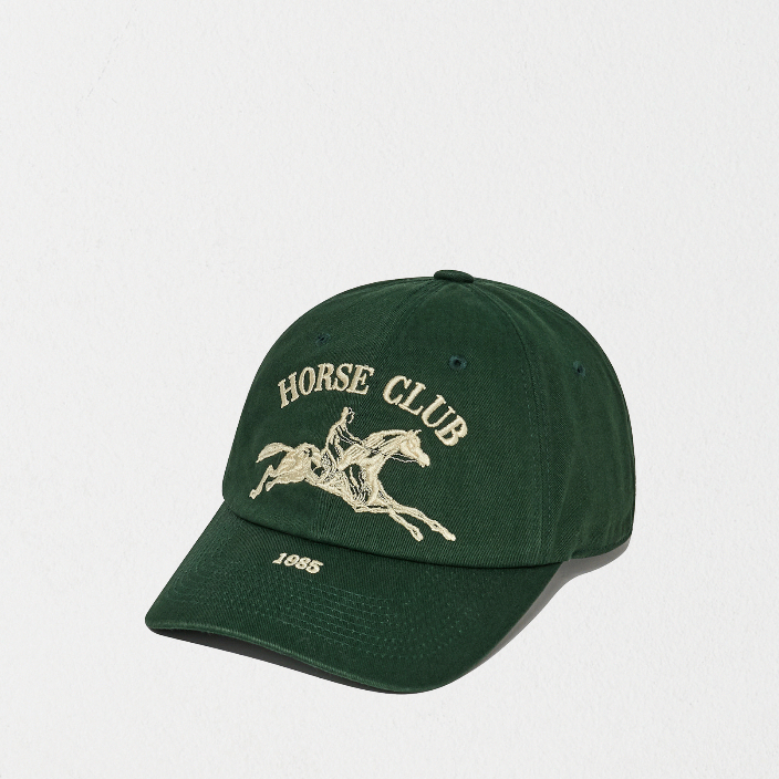 M.Lu} KIJUN Horse Club Cap | 蝦皮購物