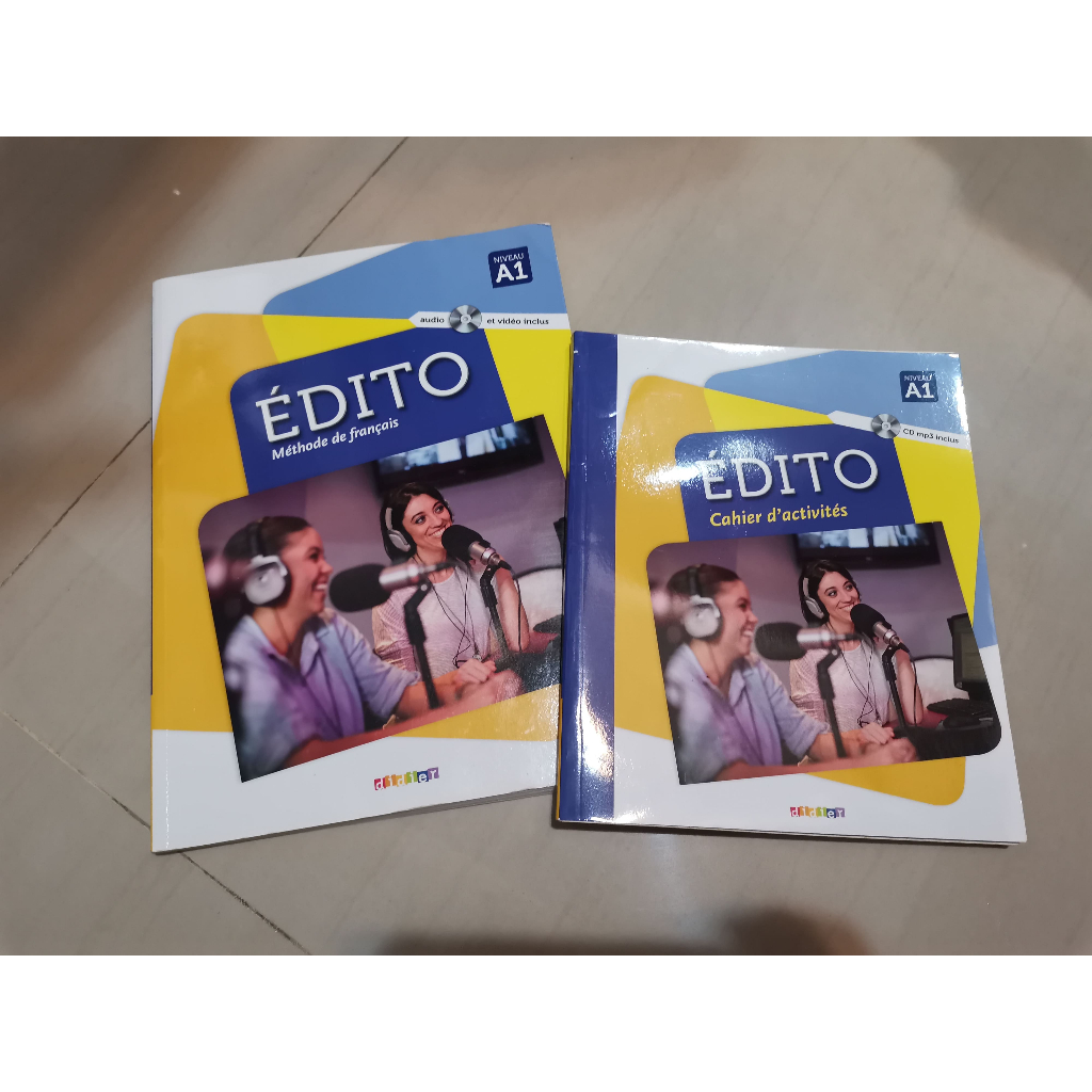 【法語】ÉDITO (A1) - 課本+練習本+CD | 蝦皮購物