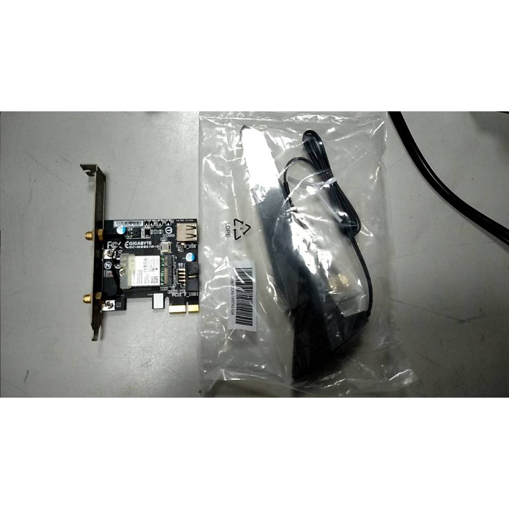 【光華維修中心】二手 技嘉GCWB867DI WiFi/藍芽卡(附全新天線)(二手良品 保固七天) 蝦皮購物