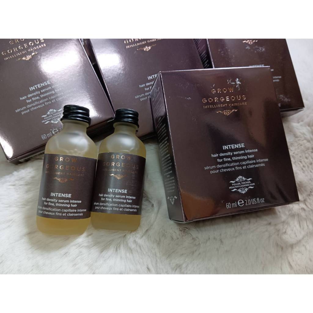 英國全新Grow Gorgeous Hair Density Serum Intense養髮精華加強版60ml