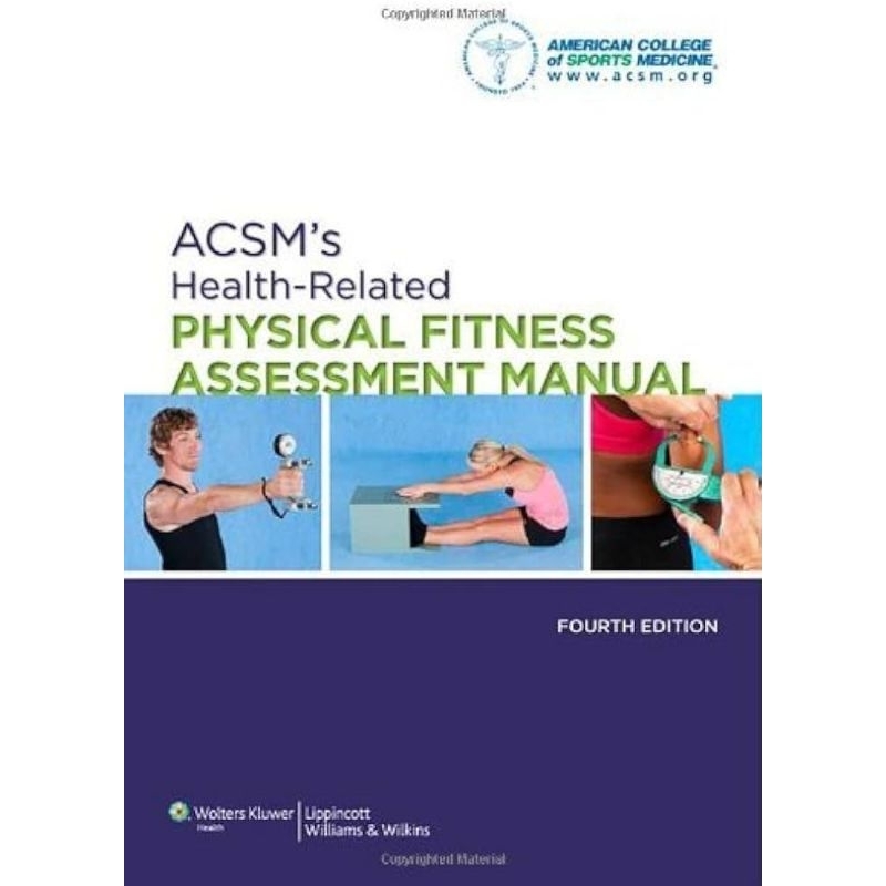 ACSM's Fitness Assessment Manual (American College of Sports Medicine):  9781975164454: Medicine & Health Science Books @