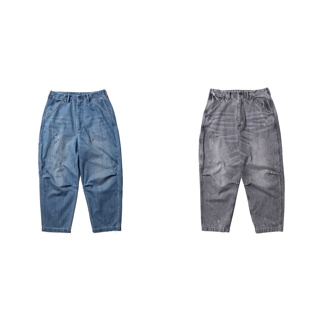 AllenTAPS】LIBERAIDERS 23AW DENIM PAINTER SARROUEL PANTS