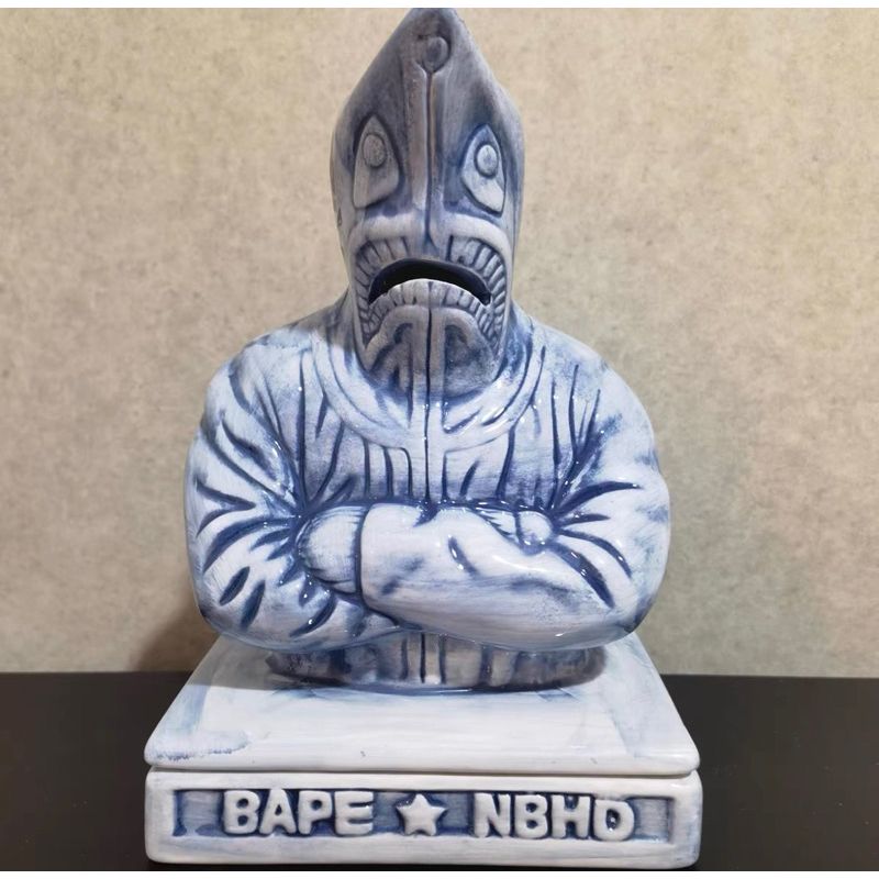 NEIGHBORHOOD BAPE APE INCENSE CHAMBER NBHD聯名*鯊魚線香座| 蝦皮購物