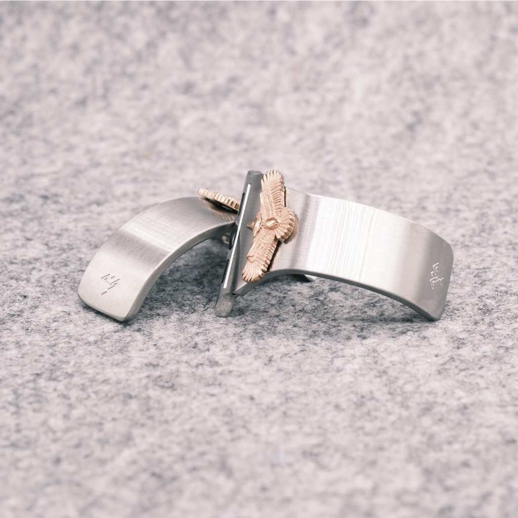 SOULITE SKY HAWK ROSE 玫瑰金老鷹apple watch 不鏽鋼錶帶手環手鐲蘋果