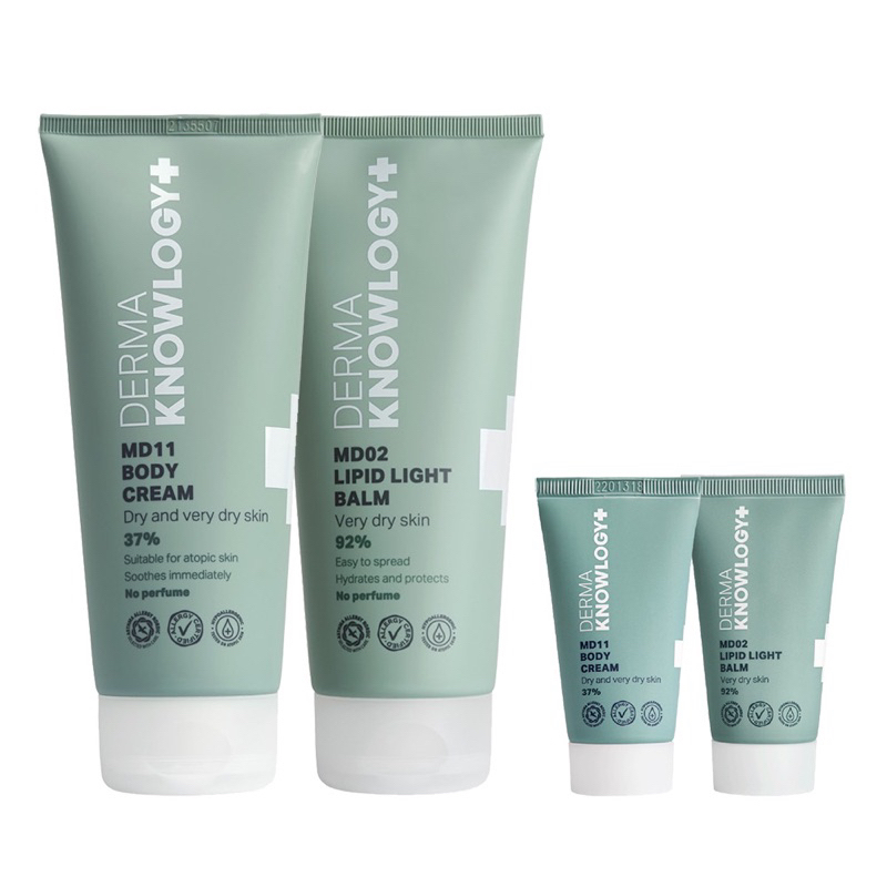 Derma Knowlogy MD11 B3全效舒緩滋潤霜 MD02高效鎖水修護膏 MD02+MD11體驗套組 | 蝦皮購物
