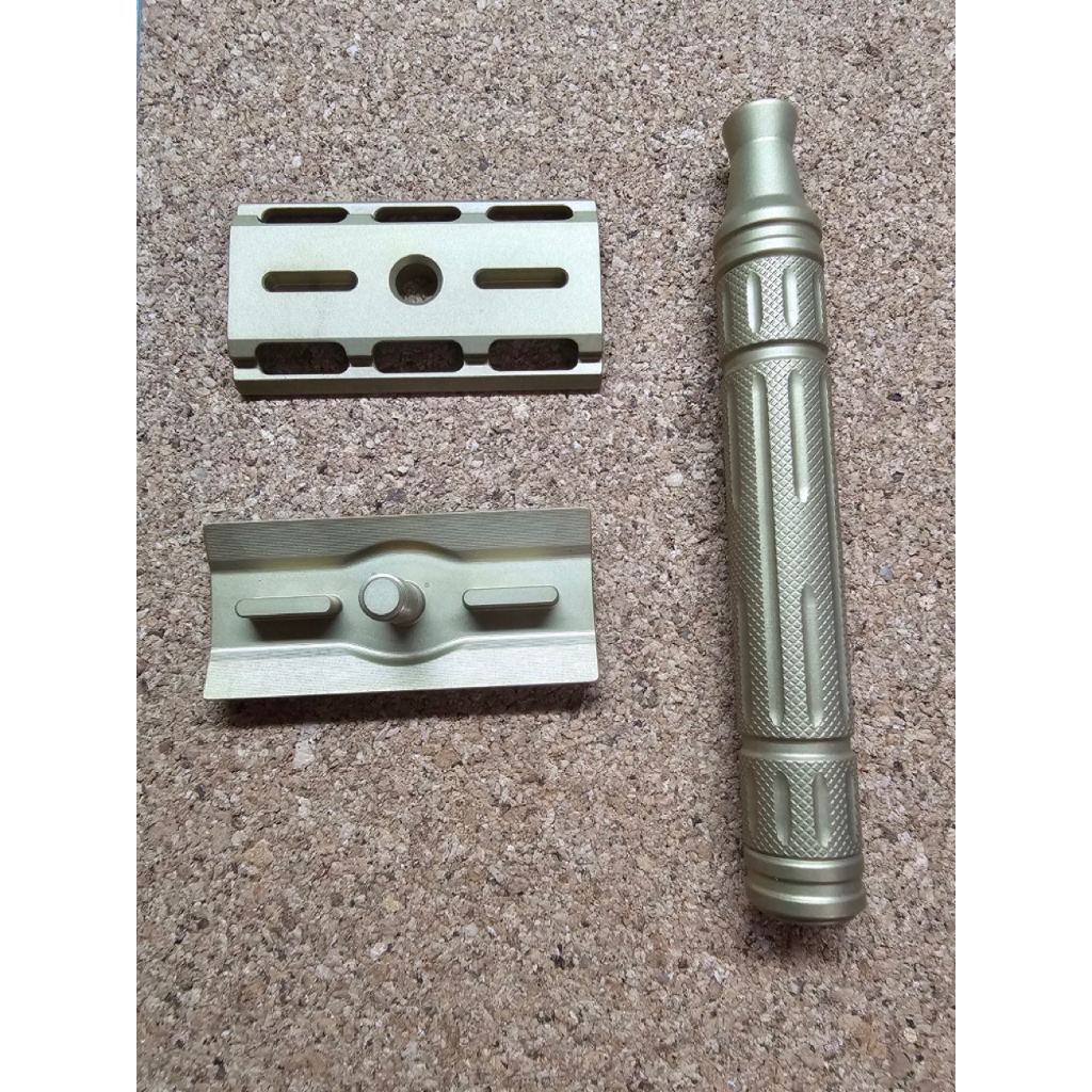 Karve Overlander Brass Razor 黃銅刮鬍刀| 蝦皮購物