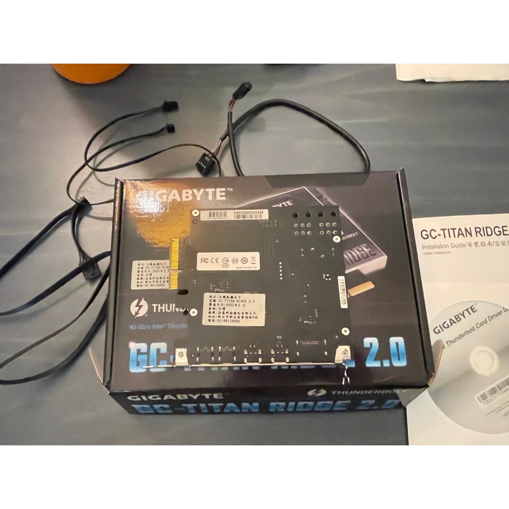 GIGABYTE 技嘉 GCTitan Ridge 2.0 擴充卡 Thunderbolt™ 3擴充卡 蝦皮購物