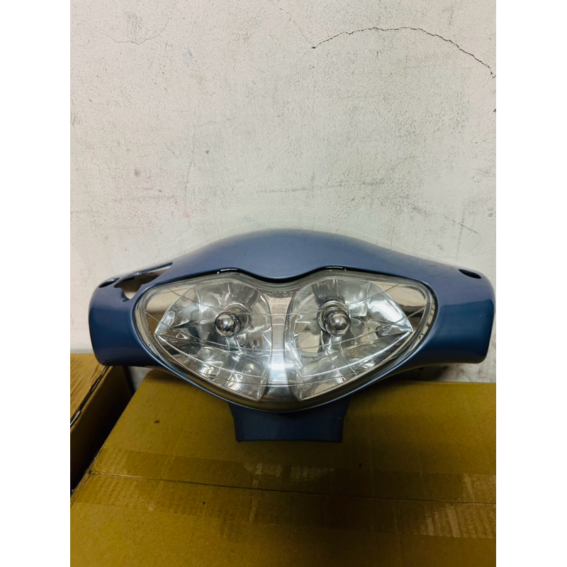 中古 光陽 原廠EASY 得意100 手把前蓋 碟煞 前燈 前燈組 大燈組 配線大燈贈送 | 蝦皮購物