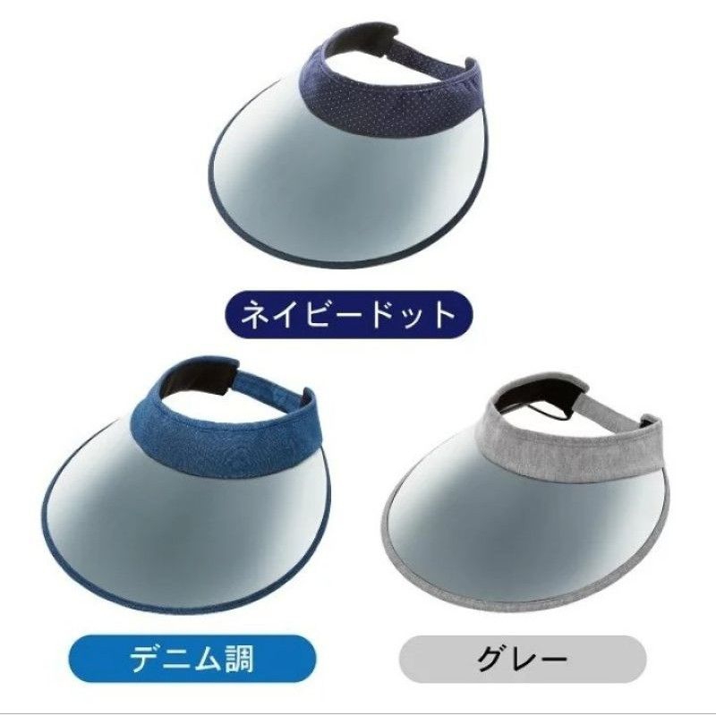 Product image 現貨 日本 COOL 抗UV無頂中空帽/可收納隔熱降溫遮陽帽