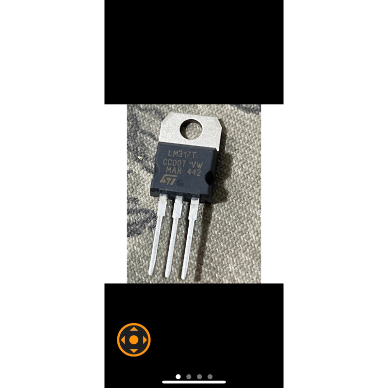 Lot De 6 Régulateurs LM317T TO220 - Tension Réglable 1,2-37V, 1,5A, Neufs