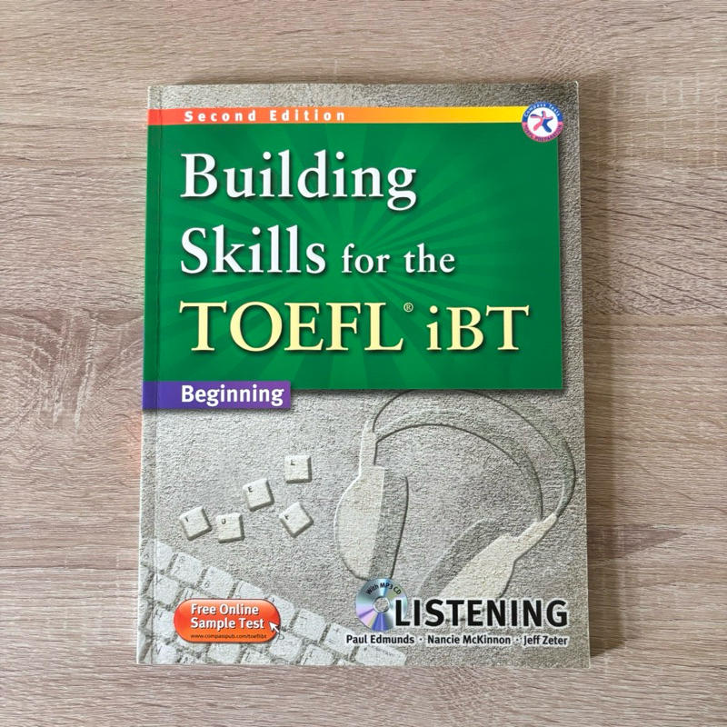 托福書 Building Skills For The TOEFL IBT [二手書]Listening | 蝦皮購物