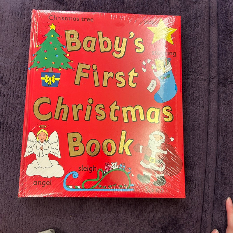 全新/ Baby’s First Christmas Book 3歲以下 英文書 聖誕節 交換禮物 孩童節慶書 蝦皮購物