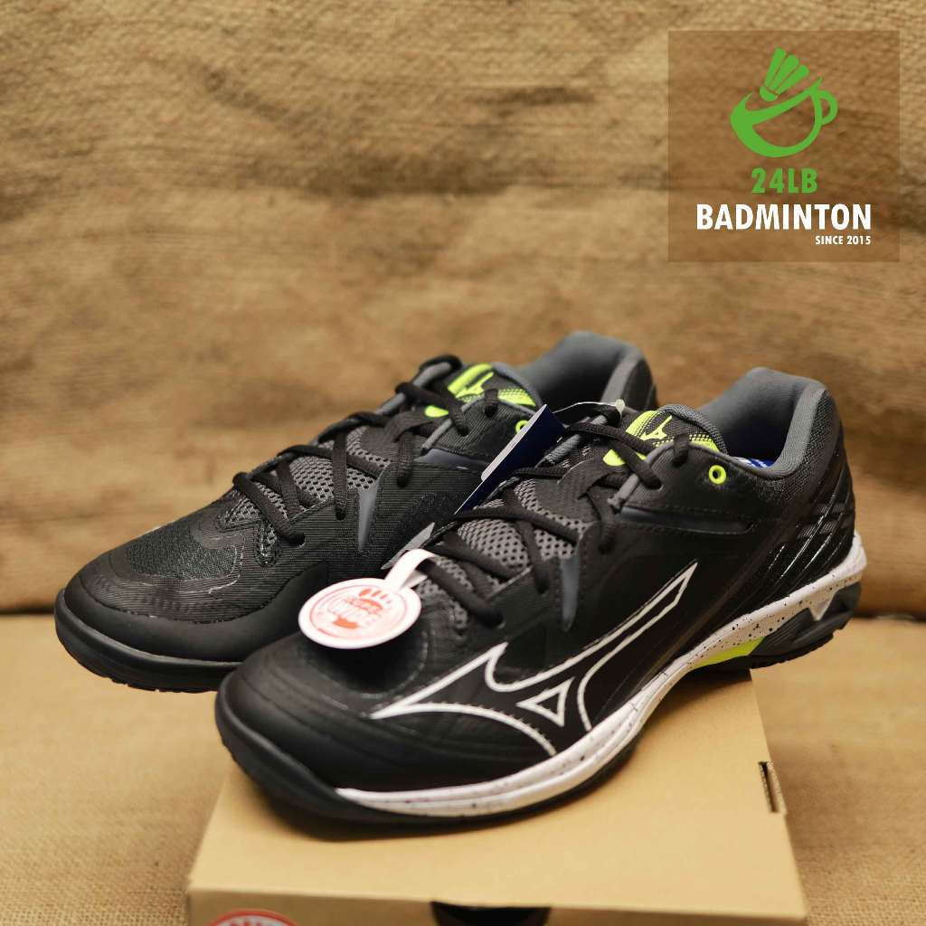 24磅羽球/ MIZUNO美津濃寬楦頭羽球鞋WAVE CLAW 3 WIDE 71GA244440