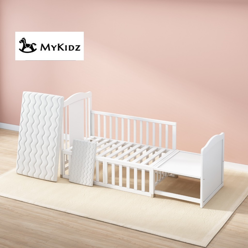 現貨 MYKIDZ 嬰兒床 嬰兒成長床 多功能嬰兒 延伸床 | 蝦皮購物