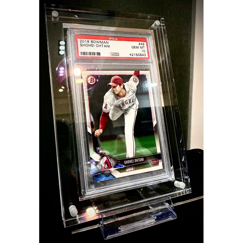 大谷翔平psa 10 鑑定卡球員卡bowman 新人RC卡Shohei Ohtani 非bgs 