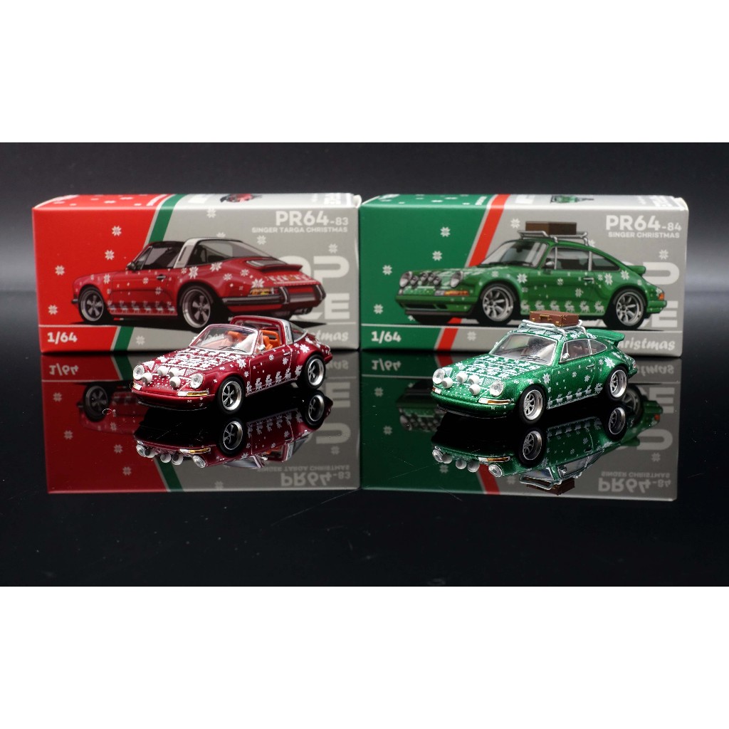 【MASH】 最後一台 POPRACE 1/64 964 SINGER CHRISTMAS EDITION 2023 | 蝦皮購物
