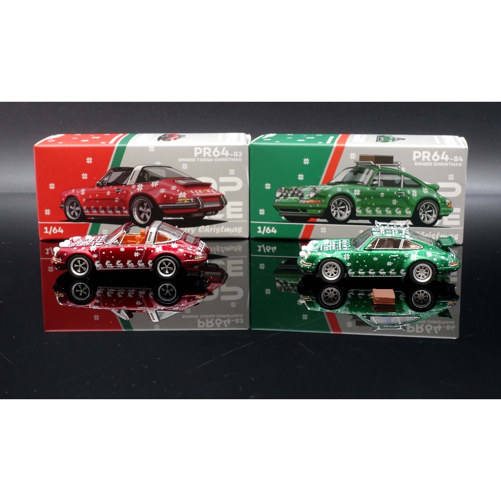 【MASH】 最後一台 POPRACE 1/64 964 SINGER CHRISTMAS EDITION 2023 | 蝦皮購物