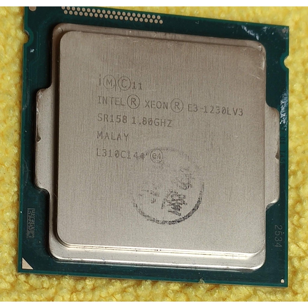 Xeon E3 1230LV3 E3-1230LV3 E3-1230L v3 四核 LGA 1150 1.8 G | 蝦皮購物