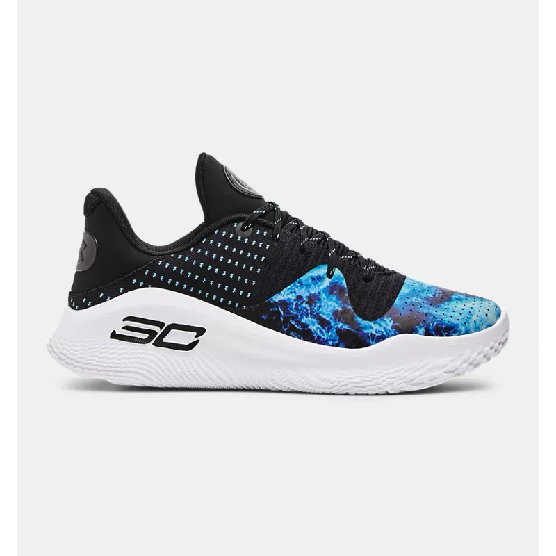 Curry 4 low deals black and white
