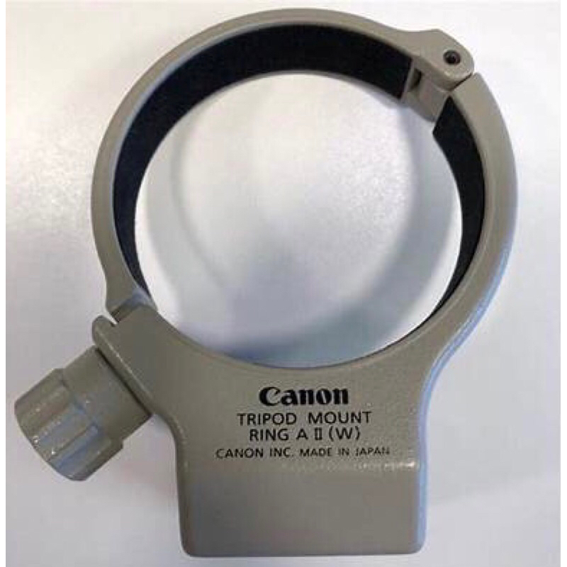 逸品釋出 Canon TRIPOD MOUNT RING A II (W) 小小白原廠鏡頭腳架環 蝦皮購物