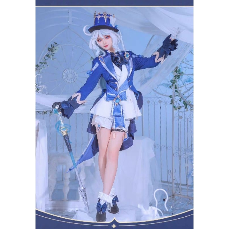 芙寧娜】cosplay 金屬配件芙卡洛斯cos服原神水神楓丹芙芙| 蝦皮購物