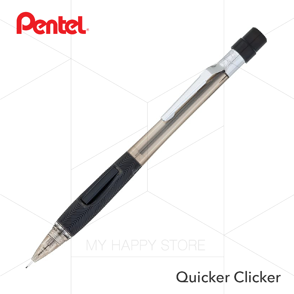 〔MHS〕Pentel Quicker Clicker 側壓出芯自動鉛筆 PD345 | 蝦皮購物