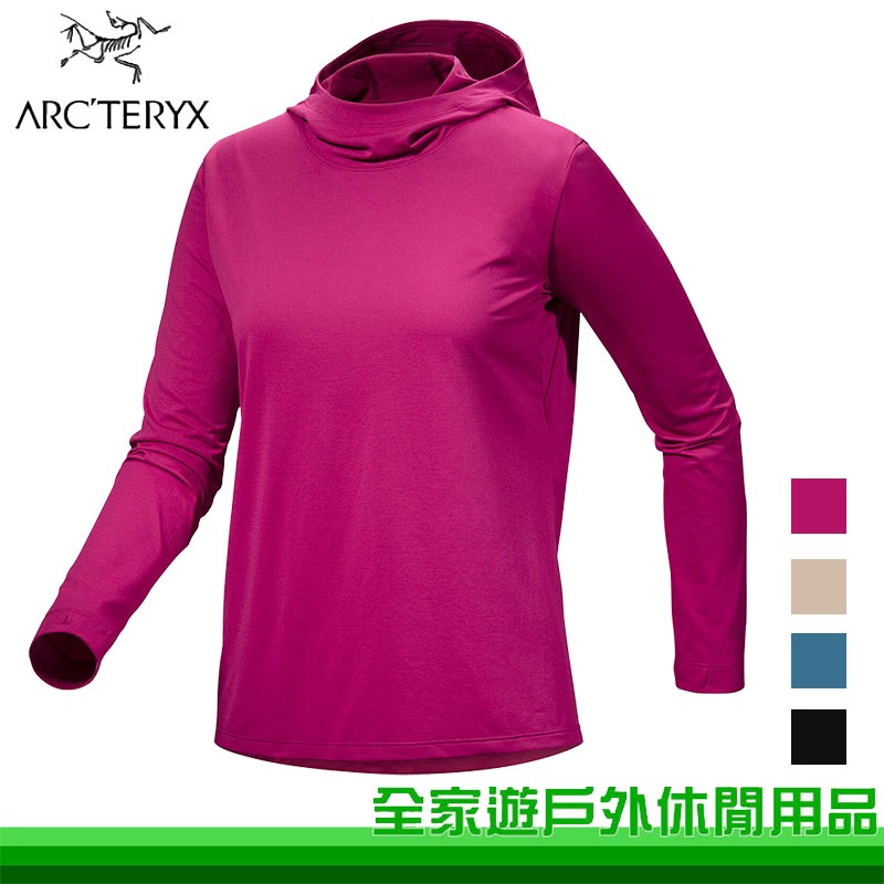 Arcteryx 始祖鳥】女Taema 快乾長袖套頭衫多色X000007295 30804 吸濕排 