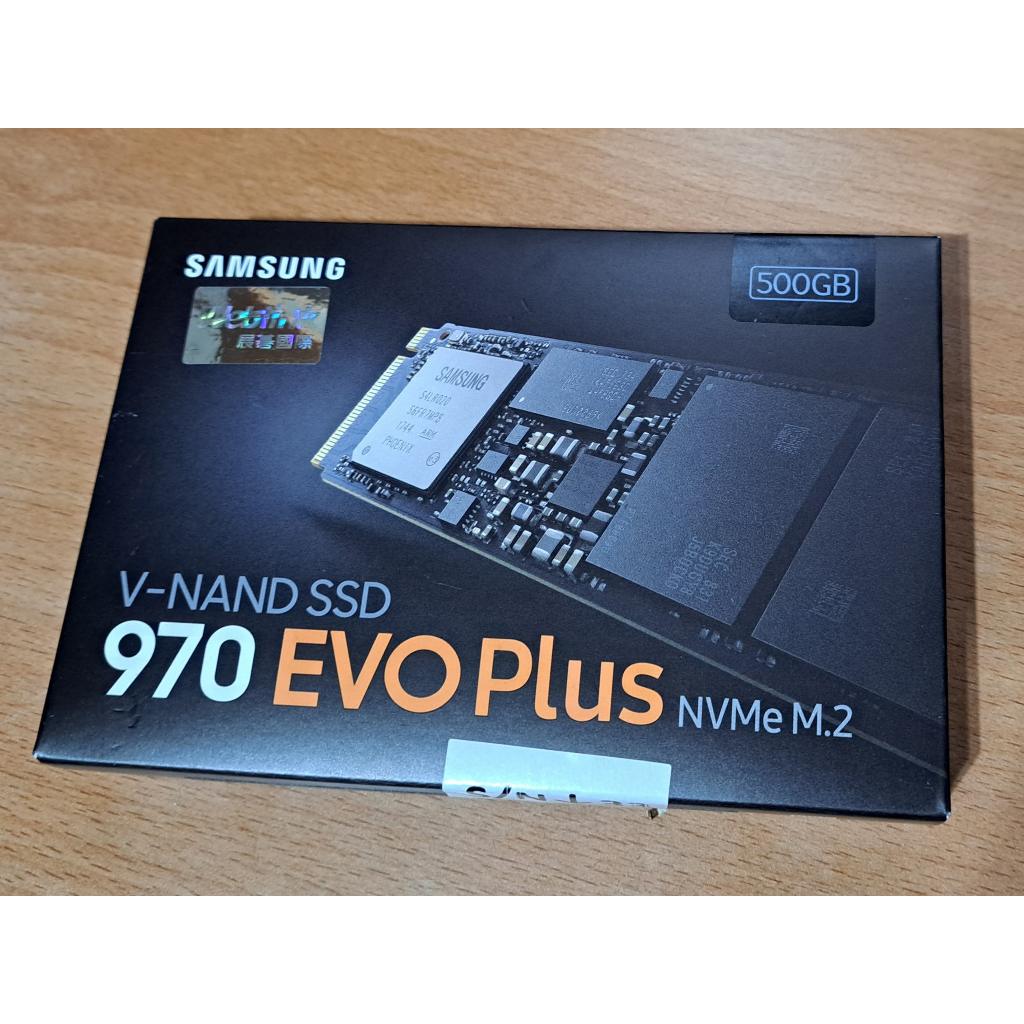 SAMSUNG 三星 970 EVO Plus NVMe M.2 500GB SSD 固態硬碟 未拆封新品