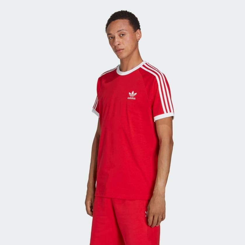 Adidas originals 3 stripes t outlet shirt