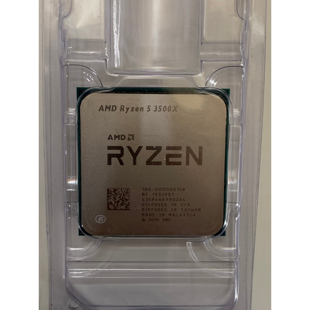 降價二手】AMD Ryzen 5 3500X 附原廠風扇盒裝CPU 處理器| 蝦皮購物