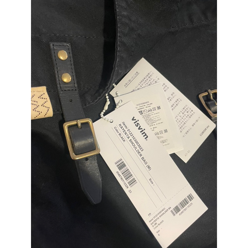 VISVIM KAYENTA SHOULDER BAG水洗舊(M) 防彈少年RM著用日本製
