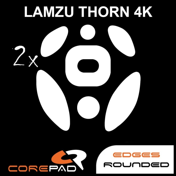 德國 Corepad｜Lamzu Thorn 4K｜鼠貼 滑鼠腳貼 台灣快速出貨