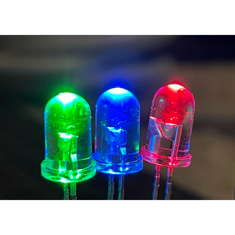（5個)CREE LED科瑞發光二極體5MM白發紅色綠藍光燈珠C503B RCN GCN BCN 快速出貨 現貨零售 | 蝦皮購物