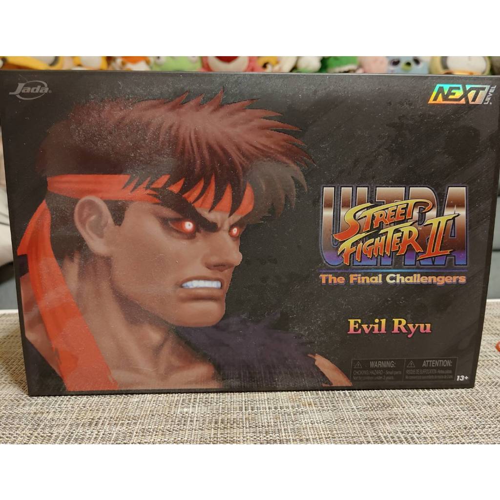 [錢沒有不見]Jada Toys SDCC限定 電玩系列 快打旋風Ⅱ 街頭霸王 EVIL RYU 殺意隆 殺意龍 豪華 | 蝦皮購物