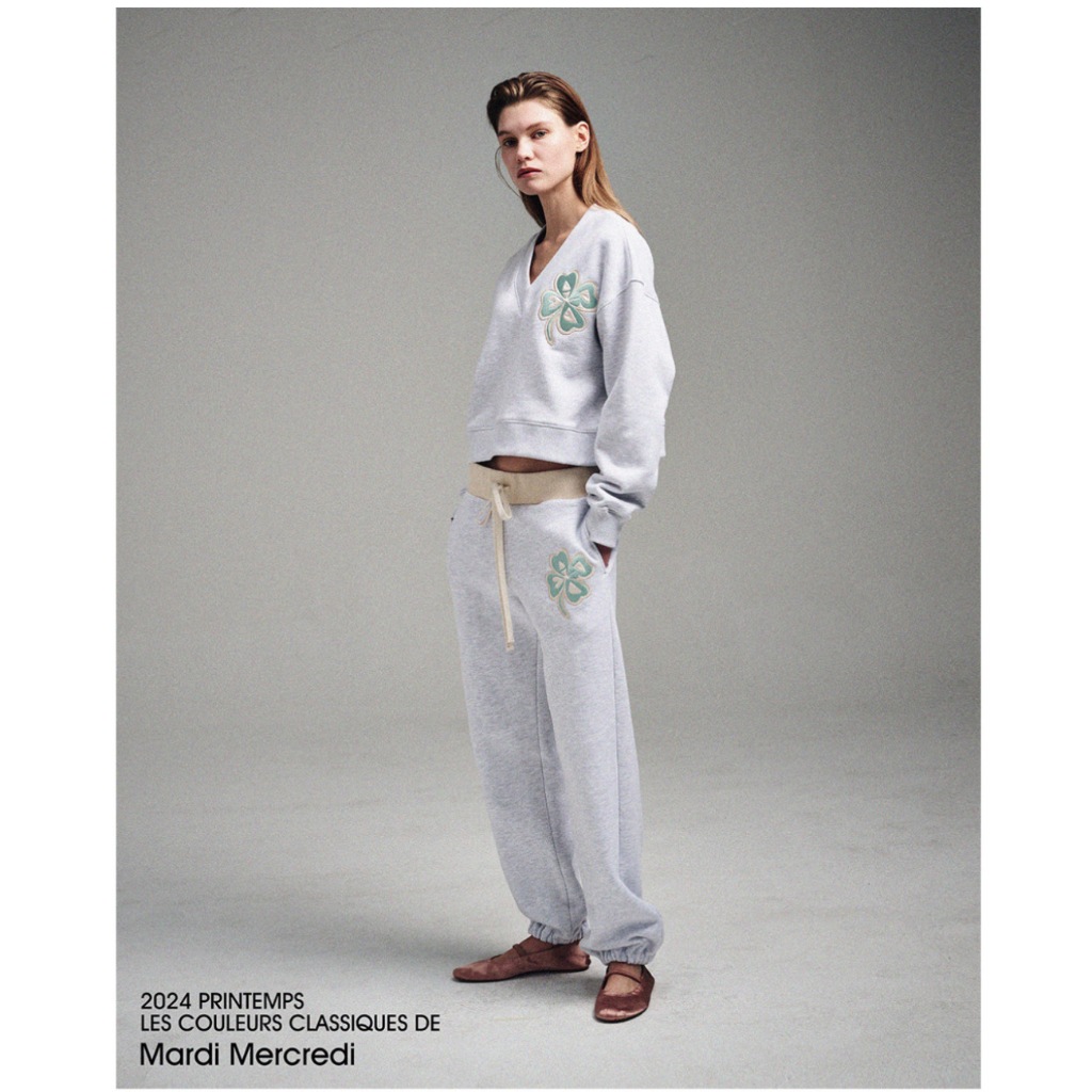 ✈️ 保證官方通路2024 MARDI MERCREDI SWEAT CLOVERMARDI PANTS
