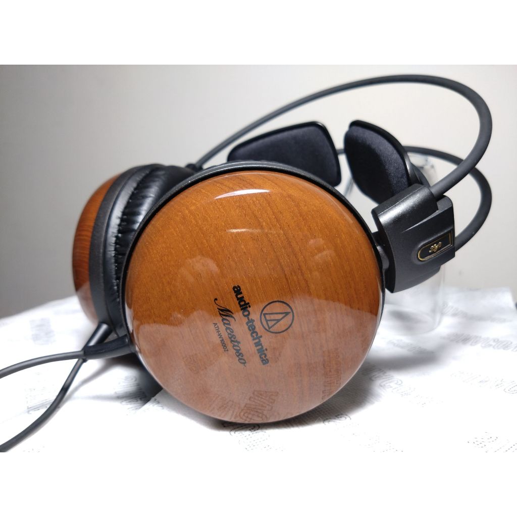 中古銘機】鐵三角audio-technica ATH-W1000Z 第12世代柚木機殼亮麗人聲