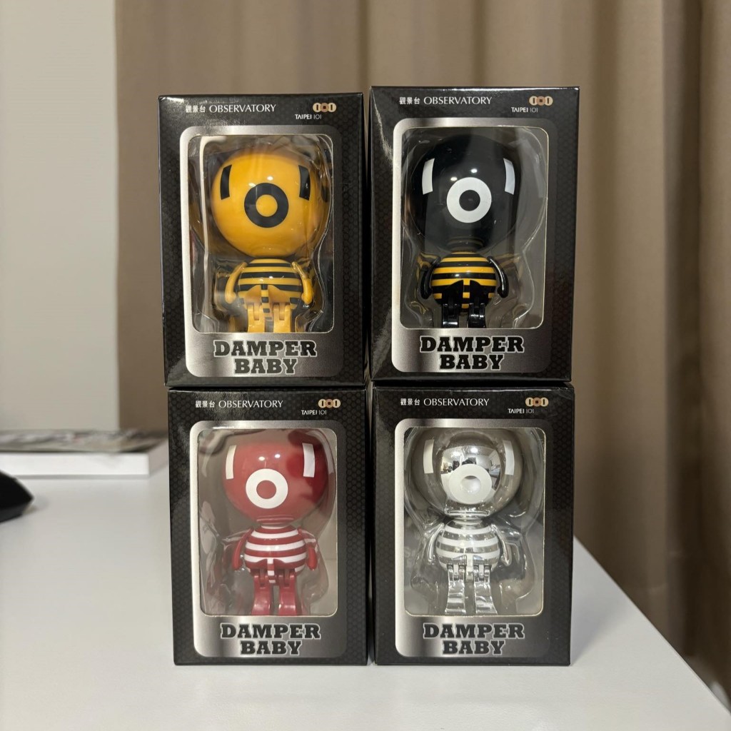 台北101公仔 阻尼器 DAMPER BABY 公仔 正版 | 蝦皮購物