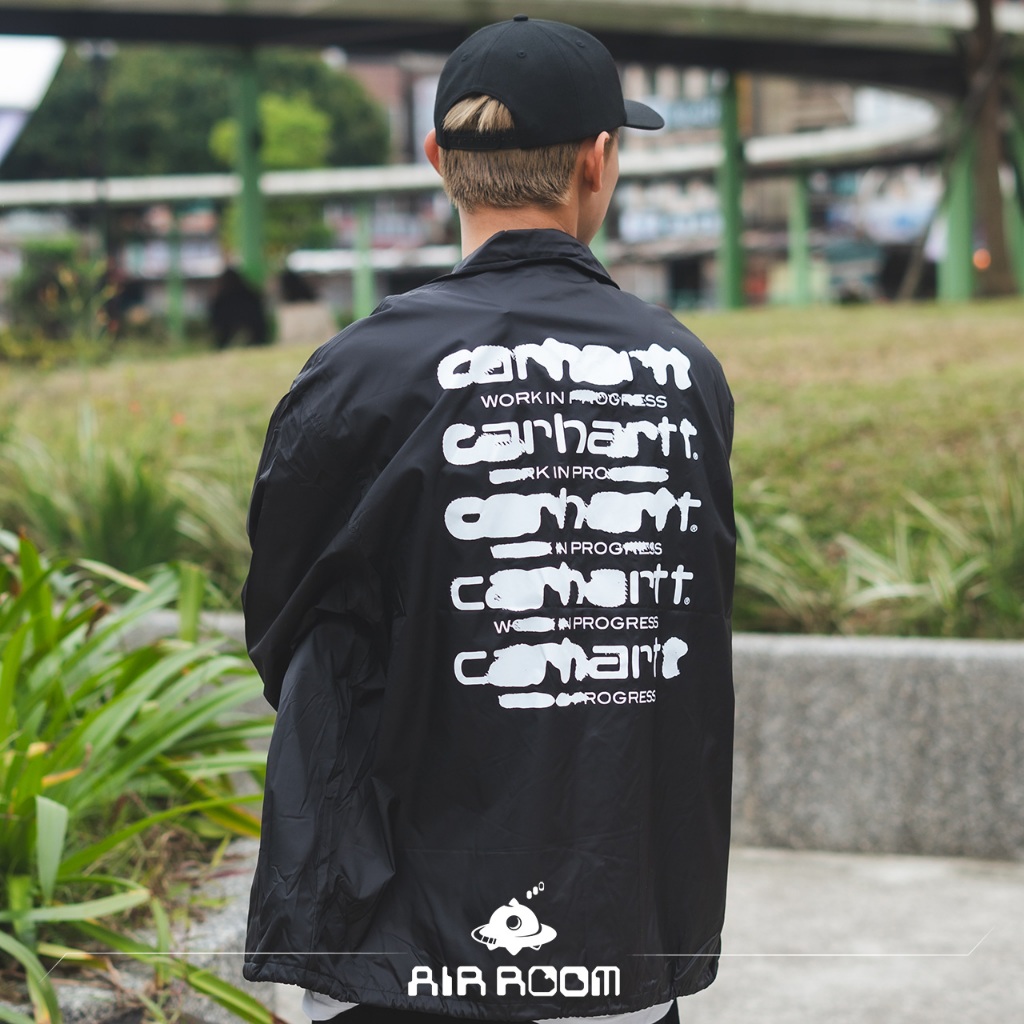 AirRoom正品現貨2024SS CARHARTT WIP Ink Bleed Coach Jacket 教練外套