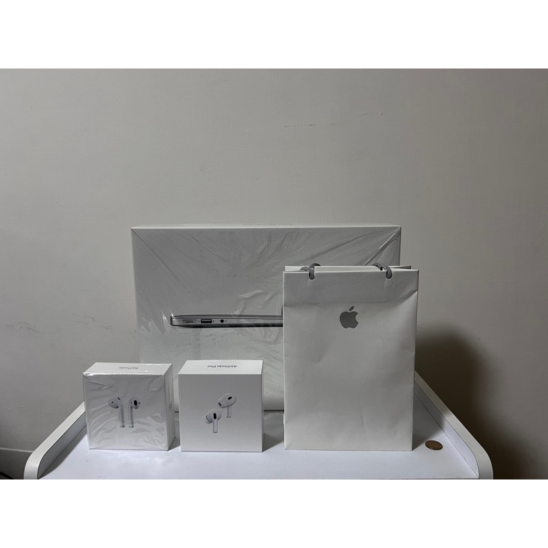 Apple 蘋果原廠紙袋 包裝盒 (AirPods 、AirPods Pro 、MacBook Air 2015) | 蝦皮購物