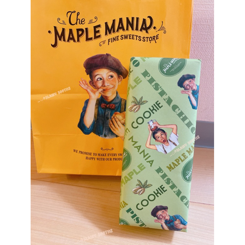 【日本帶回】🇯🇵 The maple mania 楓糖小男孩 最新口味 楓糖開心果餅乾 🍪 9枚入 | 蝦皮購物