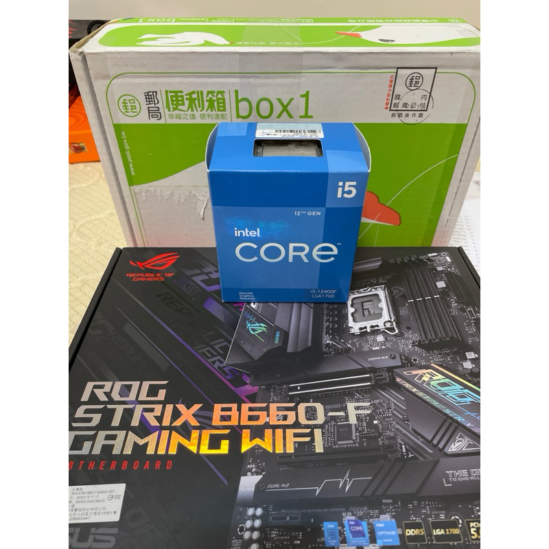 i5 12400f + ROG B660-f GAMING WIFI | 蝦皮購物