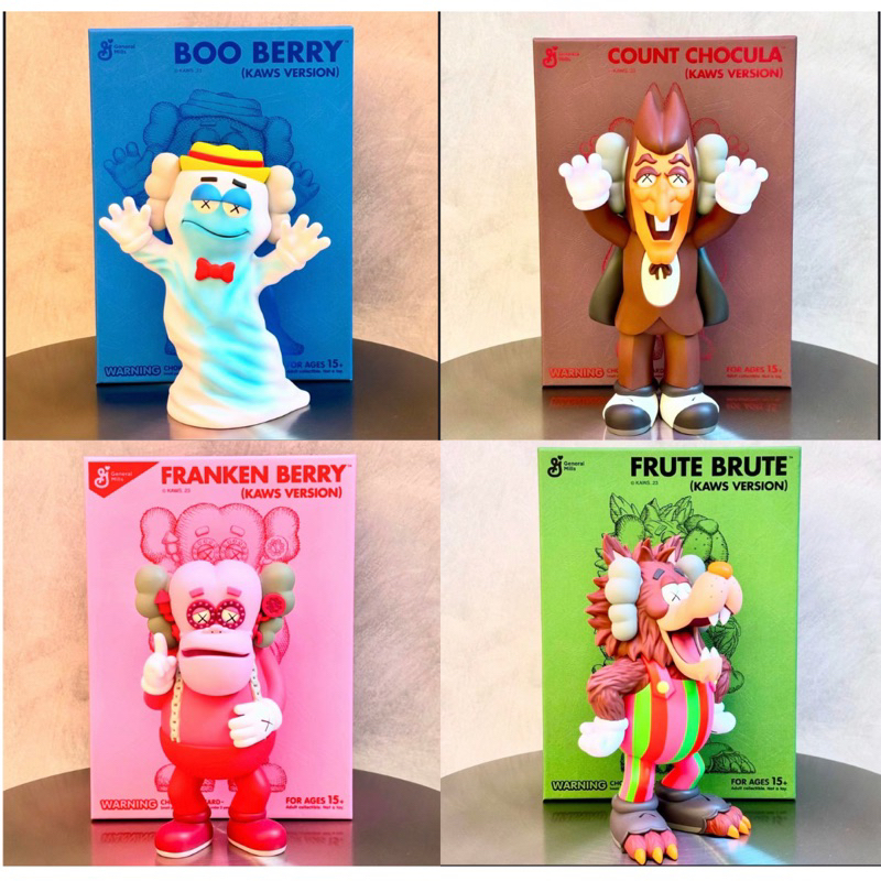 KAWS GENERAL MILLS MONSTERS MEDICOM TOY（Kaws Monsters Art