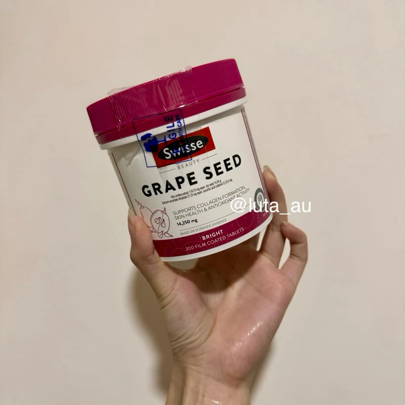 Swisse Grape Seed 14 250mg 300Tabs 葡萄籽 300粒