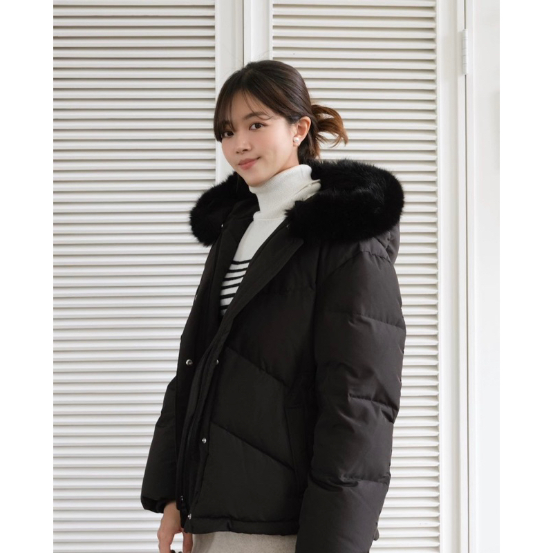 【Bubbly】輕量級90%鴨絨外套 Light Weight Puffer 黑色 M號 | 蝦皮購物