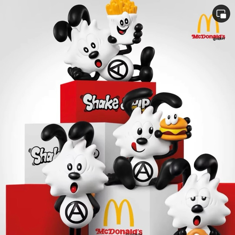 Verdy x McDonalds マクドナルド フィギュア 4種類セット - メルカリ