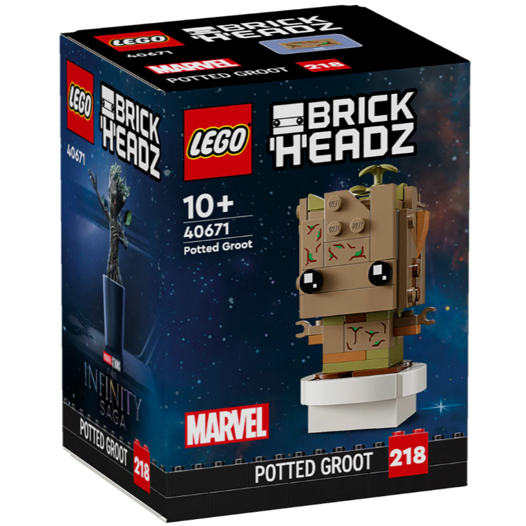 LEGO 40671 格魯特《熊樂家 高雄樂高專賣》BrickHeadz 大頭系列 | 蝦皮購物